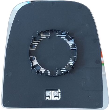 Piastra specchio retrovisore superiore sx (termica) compatibile per iveco 2006- (1/5)