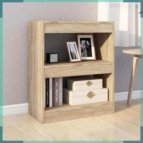 811649 Bibliothèque/Séparateur de pièce Chêne Sonoma 60x30x72 cm (1/5)