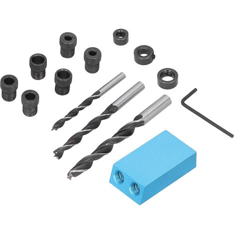 35-mm-Scharnierbohrer, Präzisionsbohrlehre für verdeckte Scharniere, Holzbearbeitungswerkzeug, Locher, verstellbarer Positionierer (1/5)