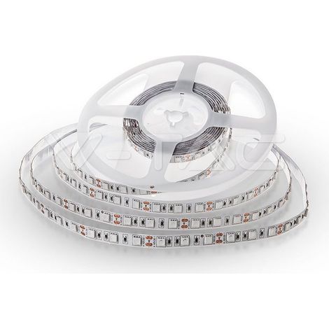 V-TAC LED SMD Strip VT-5050 60/300 10,8W/54W 3000K IP20 12V 5mx10mm [SKU2122]