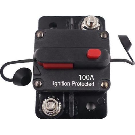 Disjoncteur manuel 30A/50A/80A/100A/200A/300A, protection contre les surcharges de courant, réarmable - 100A (1/4)