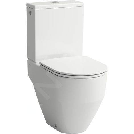 Laufen Pro - Cuvette WC combinée, évacuation Vario, Rimless, blanc H8259640000001 (1/3)