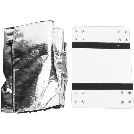 Sac d'épicerie à roulettes pliable pour courses, linge, camping, déménagement, argent (1/5)