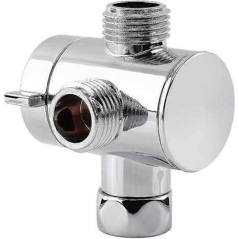 Inverseur de robinet de douche multifonctionnel, adaptateur de pommeau de douche pour installation sur bras de douche, (1/5)