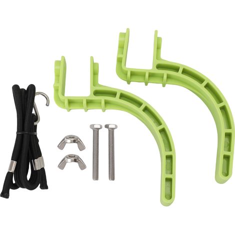 Ergonomische Klettersteigbügel aus Kunststoff mit Seil für schnelles Baumklettern (1/5)