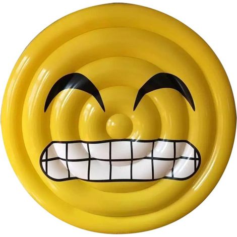 Materassino gonfiabile emoticon emoji whatsapp mare faccina d.155 - biacchi g. (1/2)