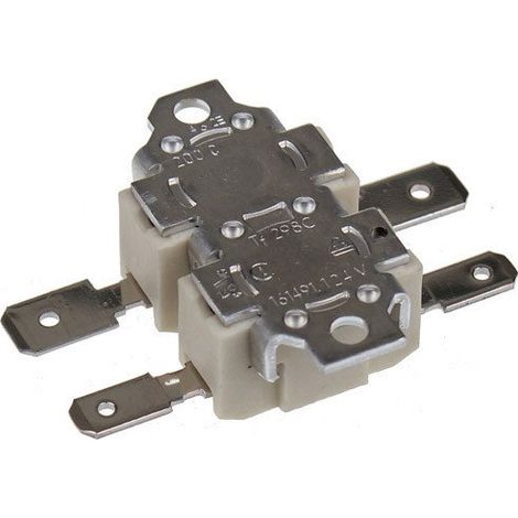 Thermostat double 200°c pour Centrale Vapeur POLTI M0003048 (1/3)