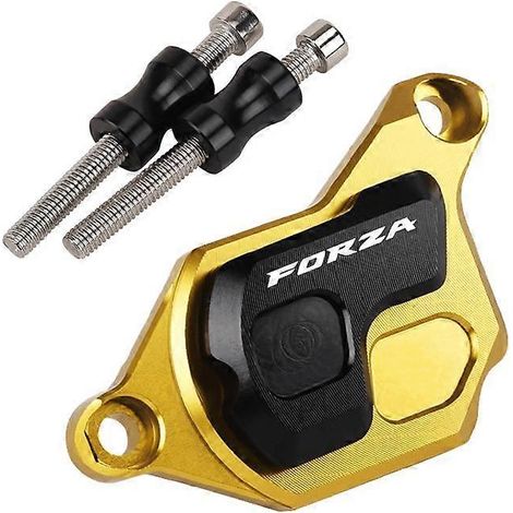 Applicable Honda Forza Fosa 300 NSS350 18-23 Modified Water Tank Protective Cover Water Tank Decorative Cover( Pit 350 Gold) (1/5)
