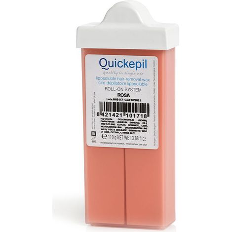 Quickepil Gesichtswachs, schmale Rolle, Rose, 110 g