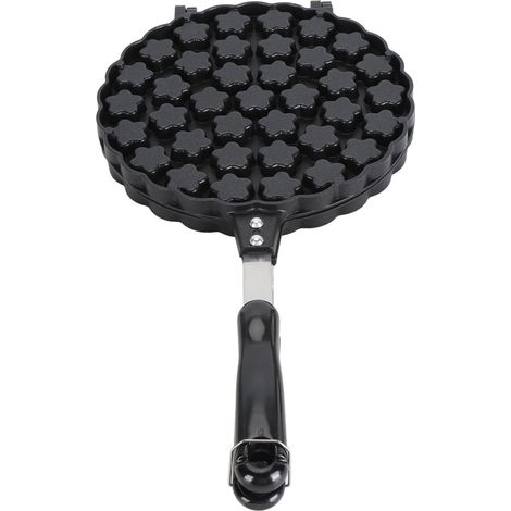 Moule de cuisson de gaufres, poêle en alliage d'aluminium, plaque de presse résistante à la chaleur, outil de cuisson pour la cuisine domestique