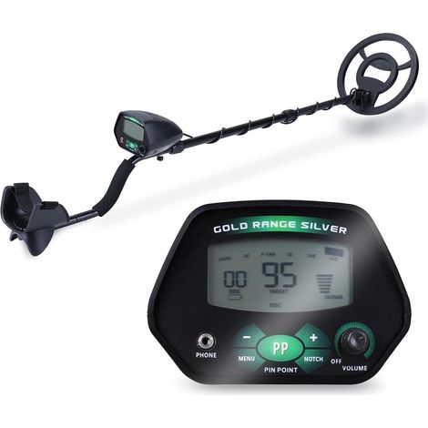 Détecteur de métaux pour adultes et enfants LCD Écran d'affichage 250mm Recherche imperméable à l'eau COIL DÉTECTEUR DE MÉTAL DE MACHINE EASY INSTALLATION EASIME INSTALLATION HAUTE PRÉCUROTICACIE TOOL (1/5)