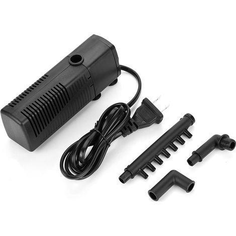 Pompe submersible pour filtre d'aquarium, débit d'oxygène amélioré, prise américaine 110 V - AquaForge (1/5)