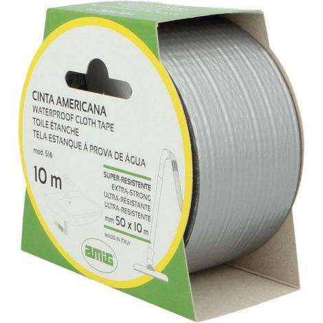 Cinta Americana Gris 50Mm X 10Mts   - Cinta americana (1/5)