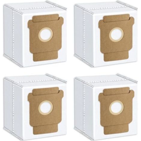 Lot de 4 Sacs d'aspirateur pour iRobot Roomba Combo 2 Essential Q0520, Roomba 105 Combo, Plus 405 Combo, Plus 505 Combo (1/4)