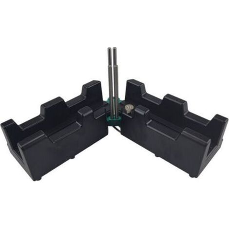 Fausse Equerre et Boite à Onglets - Produit 2 en 1 pour des Plinthes Précises - Angles de 85 à 180° (1/4)