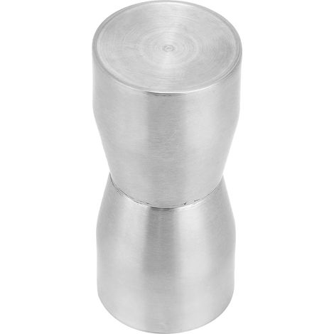 Tiradores para puertas de cristal – juego de 4 – tiradores de acero inoxidable para puertas de oficina y residenciales (baño, puertas correderas) (1/5)