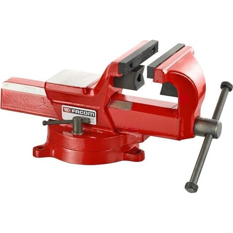 Étau Facom 150 mm – Mâchoires interchangeables – Capacité de serrage 200 mm – Haute résistance à l’usure – Pour bois dur et teck (1/4)