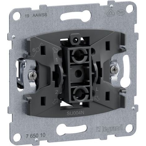Legrand Einsatz SEANO WechselSCH.m.N-Klemme 10AX STKLE.
