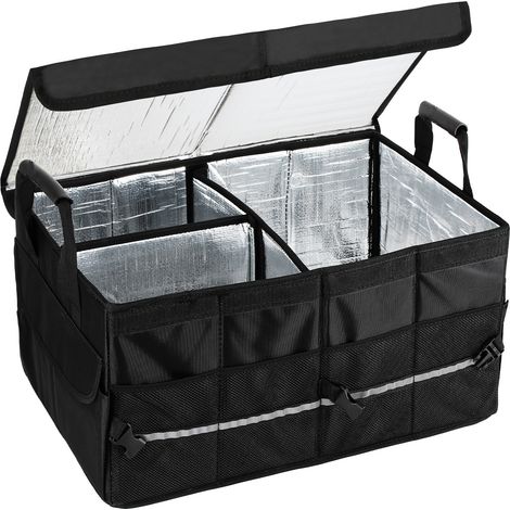 SWANEW Organizzatore per il bagagliaio dell'auto. pieghevole con contenitore portatile -Funzione di isolamento (1/5)