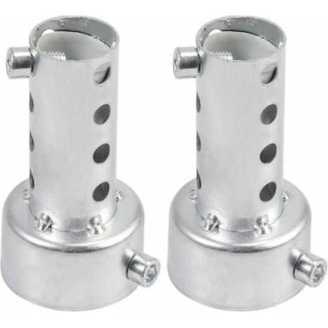 Pot d'échappement silencieux universel pour moto, 2 x 42 mm, longueur courte, diamètre extérieur 42 mm, argent (1/5)