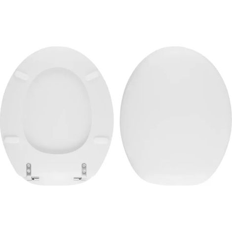Copriwater Iceberg Nero Ceramica compatibile in poliestere con