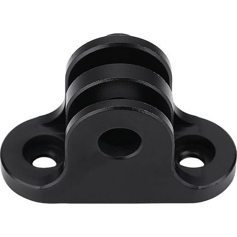 Support de fixation métallique pour compteur de vélo, adaptateur pour caméra GoPro (noir) (1/5)