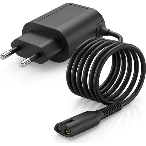 12V 0.4A Chargeur Tondeuse pour Rasoir Électrique Series 3, 5, 7, 9 Cordon de Recharge Remplacement avec 1M Câble Alimentation Secteur Adaptateur (1/5)