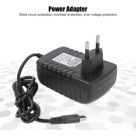Adaptateur secteur 5V 3A Type-C avec voyant lumineux chargeur 100-240V. (1/4)