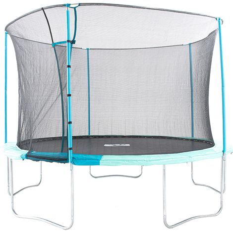 TP Toys Trampolin UP12 Inkl. Sicherheitsnetz Blau Ø 366 cm