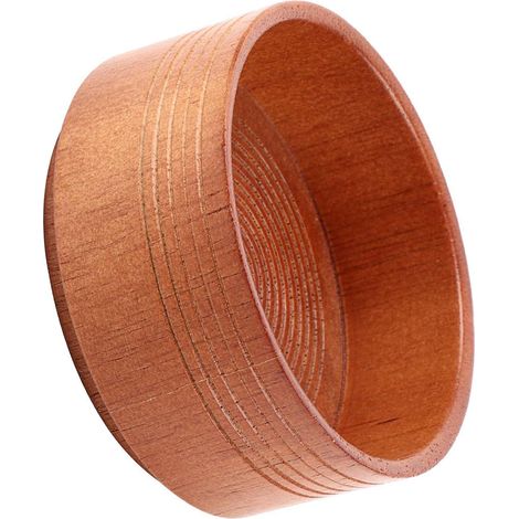 Outil de Tasse de Rasage Bol à Savon en Bois Naturel Ferme Léger, Utile pour le Nettoyage de la Barbe (1/5)