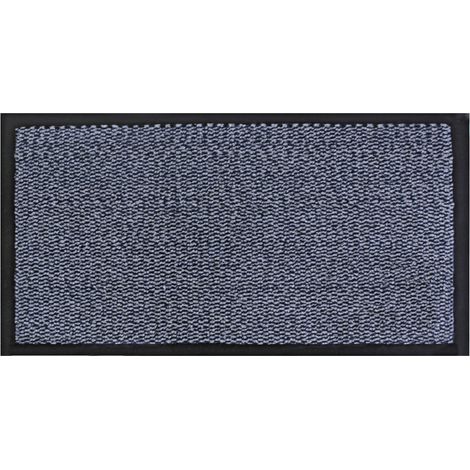 Heavy Duty Barrier Door Floor Mat, 80x140cm, Blue Black (1/3)