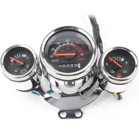 GARRYFIZH Compteur de vitesse de moto, tachymètres de moto scellant multifonction pour vélo électrique (1/5)
