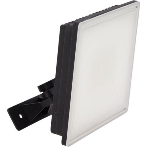 Xanlite – Projecteur LED mural noir 30W 2600 lumens – Étanchéité IP65 – Tête pivotante – Installation rapide avec connecteur