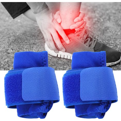 Attelle de cheville sport réglable avec coussin protecteur élastique - 1 paire (1/5)