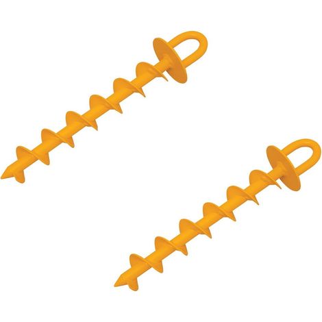 Roughneck X2 64-634 Ground Anchors Heavy Duty Tether Point Hooks ROU64634 (1/5)