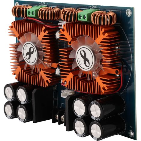 Leistungsverstärkerplatine HighPower 2-Kanal-Digitalmodul mit integriertem Motherboard XHM254 (1/5)