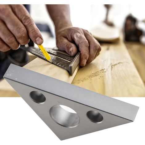 Mini-Winkelmesser 45/90 Grad aus gebürsteter Aluminiumlegierung (1/5)