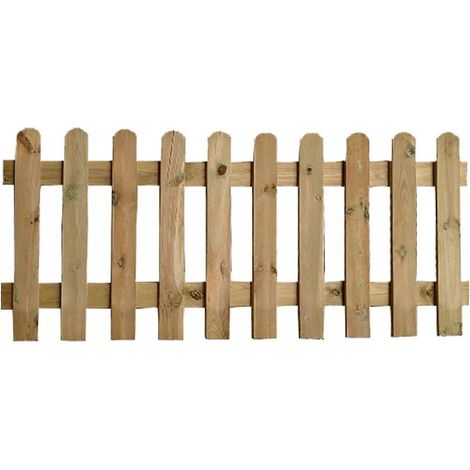 STECCATO IN LEGNO 'LAMELLE' cm. 180 x h.100 - 11 lamelle 15 x 85 mm