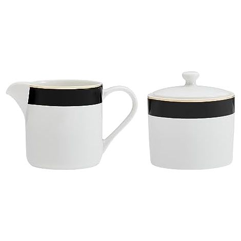 Mikasa Luxe Deco - Set de sucre et de crème (2 pièces, dans un coffret cadeau de) (1/5)