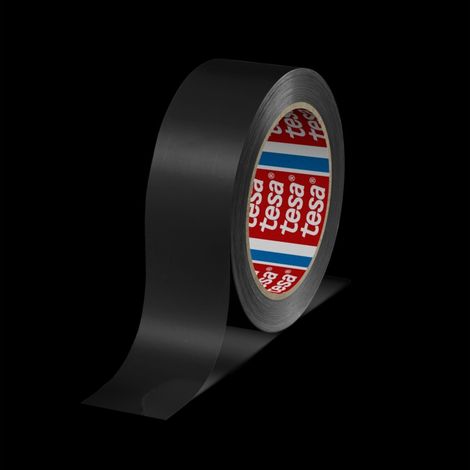 tesa 60404, PVC, schwarz 66m x 12mm 12 Stk (1/2)