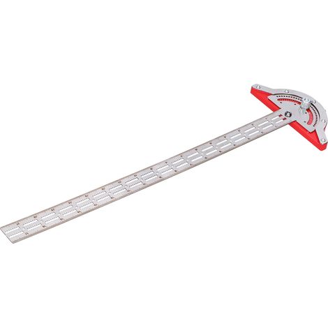 Règle de menuisier de 50 cm (20 pouces), rapporteur d'angle pour le travail du bois (1/5)