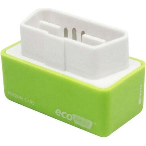 Eco OBDII Universal Economy Eenrgy Saver Tuning Box Puce pour Essence Gaz - Vert - Vert (1/5)