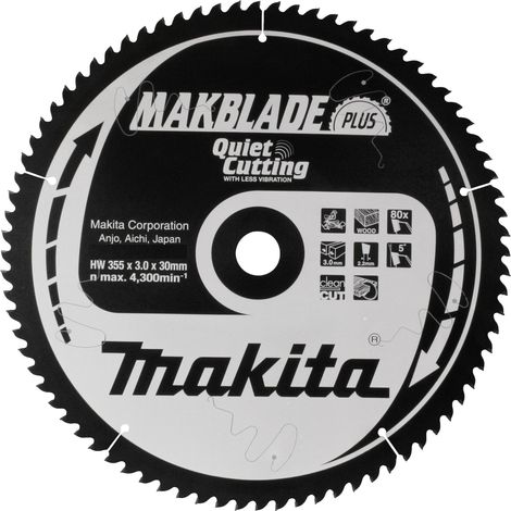LAME TCT SPE BA 190/20/60 BOIS MAKITA B-08757