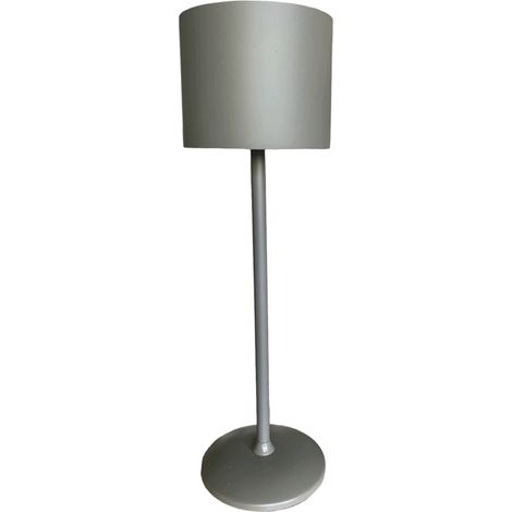 Lampada da Tavolo Dimmerabile Senza Fili Luce Calda Tonda Colore TORTORA (1/5)