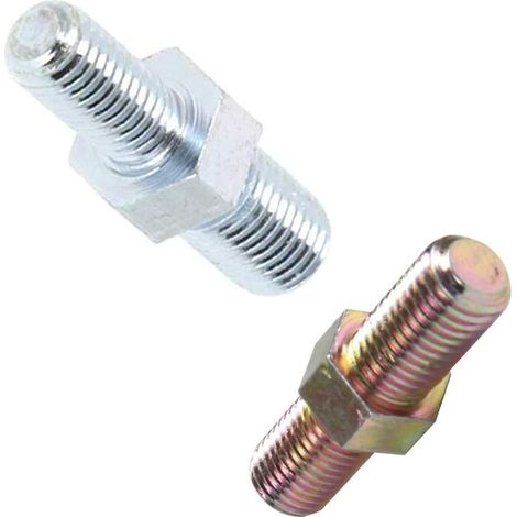 – Adaptateur vis mâle/mâle 10 x 1.25mm vers 8 x 1.25mm – Pas à gauche pour débroussailleuse – Installation facile et performance optimale