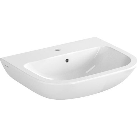 Vasque VitrA S20 550x440mm blanc avec trop plein 1 trou robinet milieu