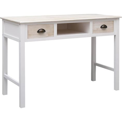 Table console-Table d'entrée 110x45x76 cm bois (1/5)