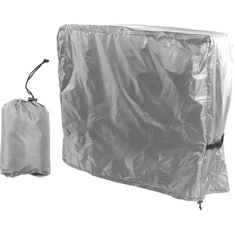 Housse de protection grise pour chariot réfrigérant extérieur, couverture imperméable pour chariot de boissons, accessoire de fête en extérieur (1/5)