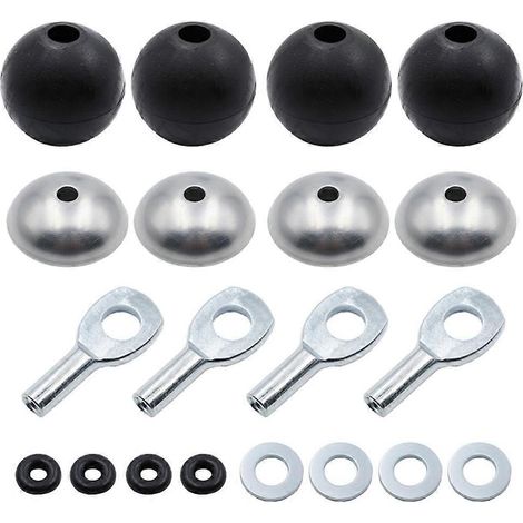 Befestigungsset für 5-mm-Kabel: Kugelstopper, Ösen und Verbinder für Gewichtheberrollen (Reparatur zum Selbermachen). (1/5)