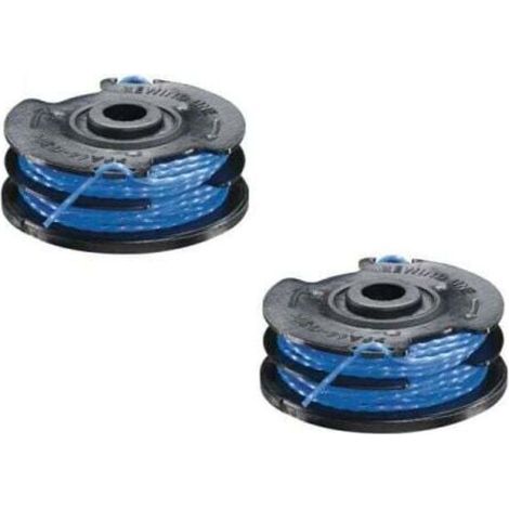 Packung mit 3 Spulen 1,5 mm doppelt verdrillter Faden für Rasentrimmer - RAC109-Crezuo